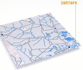 3d view of Santa Fe