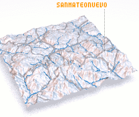 3d view of San Mateo Nuevo