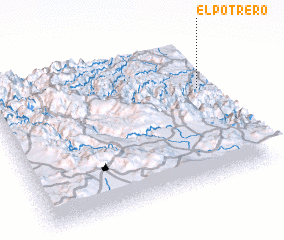 3d view of El Potrero