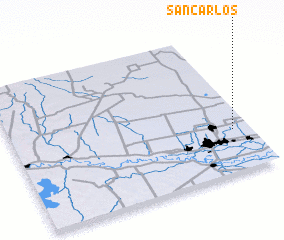 3d view of San Carlos