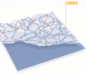 3d view of Candó