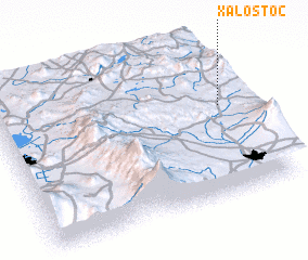 3d view of Xalostoc