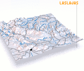 3d view of Las Lajas