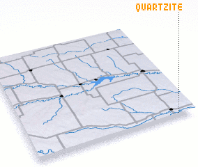 3d view of Quartzite