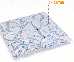 3d view of Chicayán