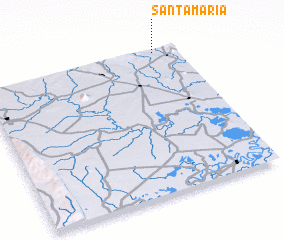 3d view of Santa María