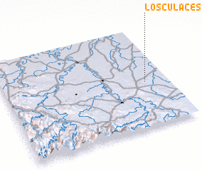 3d view of Los Culaces