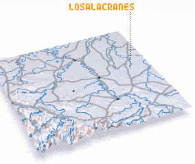 3d view of Los Alacranes