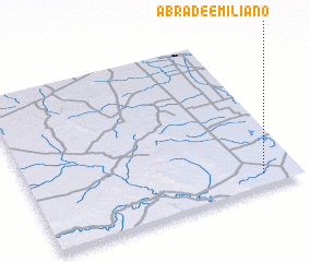 3d view of Abra de Emiliano