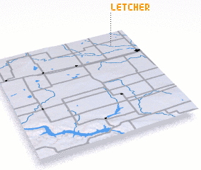 3d view of Letcher