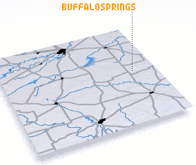 3d view of Buffalo Springs