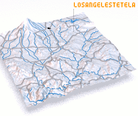 3d view of Los Ángeles Tetela