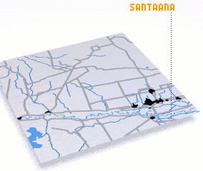 3d view of Santa Ana