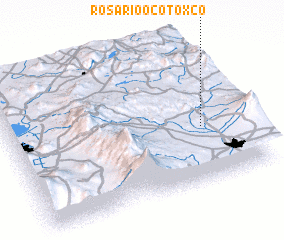 3d view of Rosario Ocotoxco