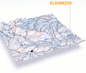 3d view of El Durazno