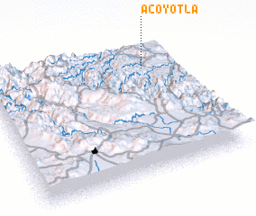 3d view of Acoyotla