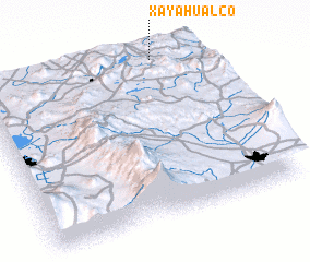 3d view of Xayahualco