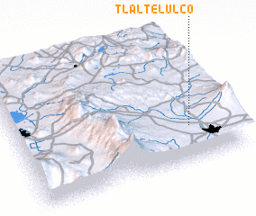 3d view of Tlaltelulco