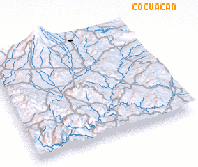 3d view of Cocuacán