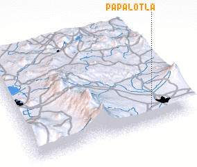 3d view of Papalotla