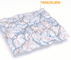 3d view of Tamazolapa