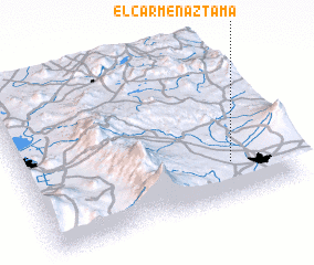 3d view of El Carmen Aztama