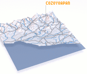 3d view of Cozoyoapan