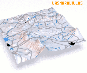 3d view of Las Maravillas