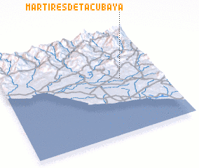 3d view of Mártires de Tacubaya
