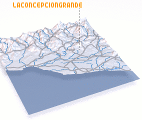 3d view of La Concepción Grande