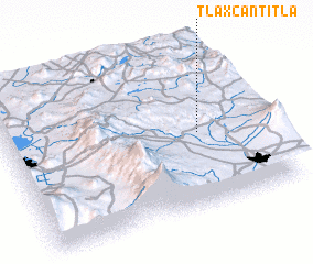 3d view of Tlaxcantitla