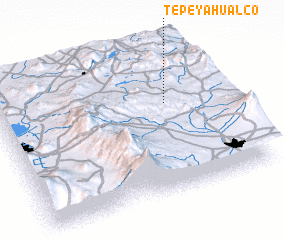 3d view of Tepeyahualco