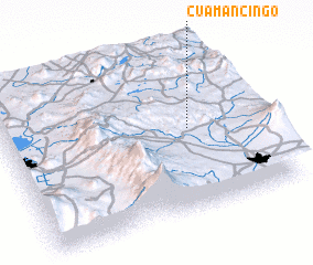 3d view of Cuamancingo