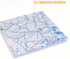 3d view of El Carrizal Primero