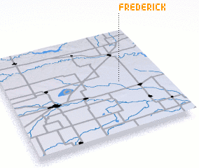 3d view of Frederick