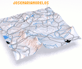 3d view of José María Morelos