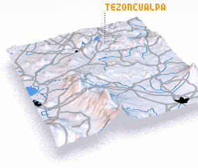 3d view of Tezoncualpa