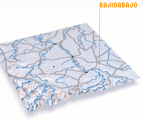 3d view of Bajío Abajo