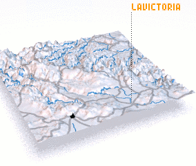 3d view of La Victoria