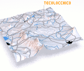 3d view of Tecoloc Chico
