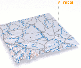 3d view of El Copal