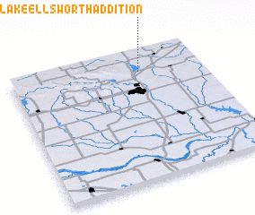 3d view of Lake Ellsworth Addition