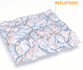 3d view of Metlatonoc