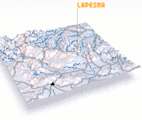 3d view of La Pesma