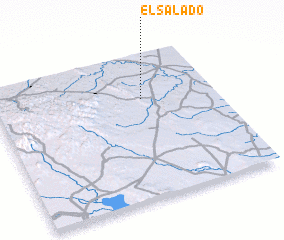 3d view of El Salado