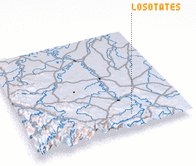 3d view of Los Otates