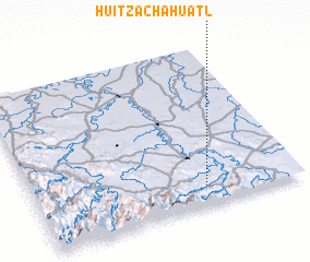 3d view of Huitzachahuatl