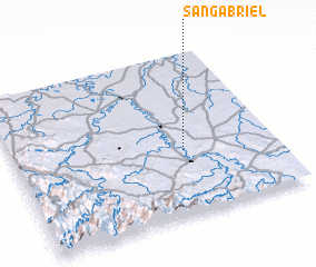 3d view of San Gabriel