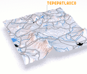 3d view of Tepepatlaxco