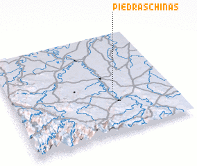 3d view of Piedras Chinas